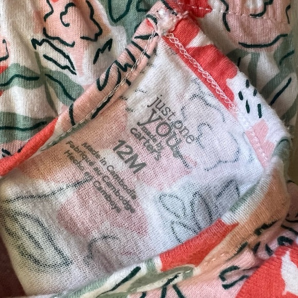 Carter’s Baby Girl Floral Romper SZ 12 Months 🌸 - Picture 6 of 6